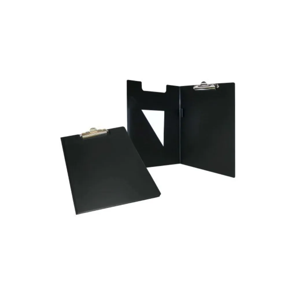 [6001830005320] Clipboard A4 Folding PVC Black - Bantex