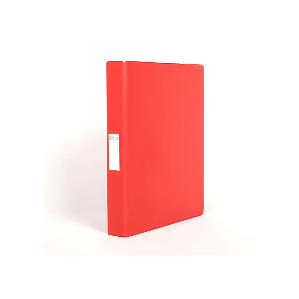 File Ringbinder A4 PVC 25mm Red B1300 - Bantex 