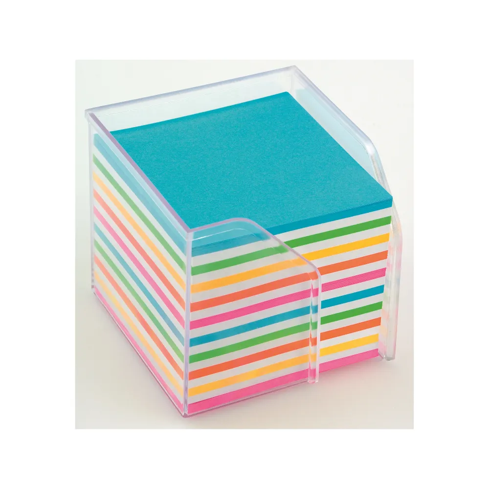 [6001830011086] Memo-Cube Rainbow Colour 800 Sheets - Bantex 