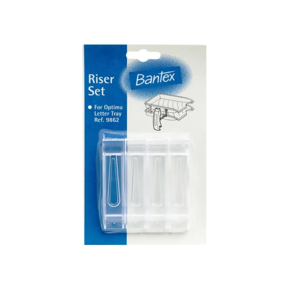 [6001830013776] Riser Set 4`s - Bantex