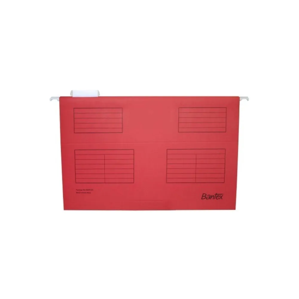 File Suspension 25`s Red 3470 - Bantex 