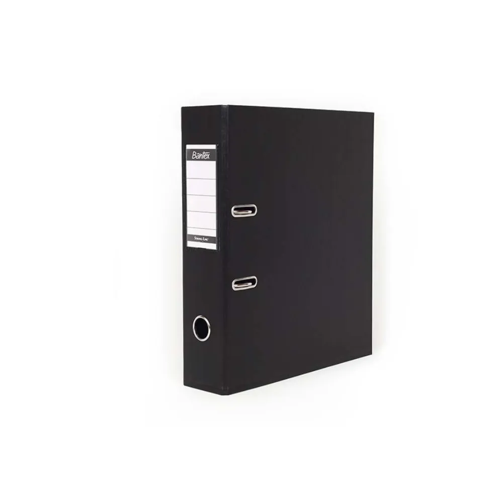 File Lever Arch Black 1414 70mm - Bantex