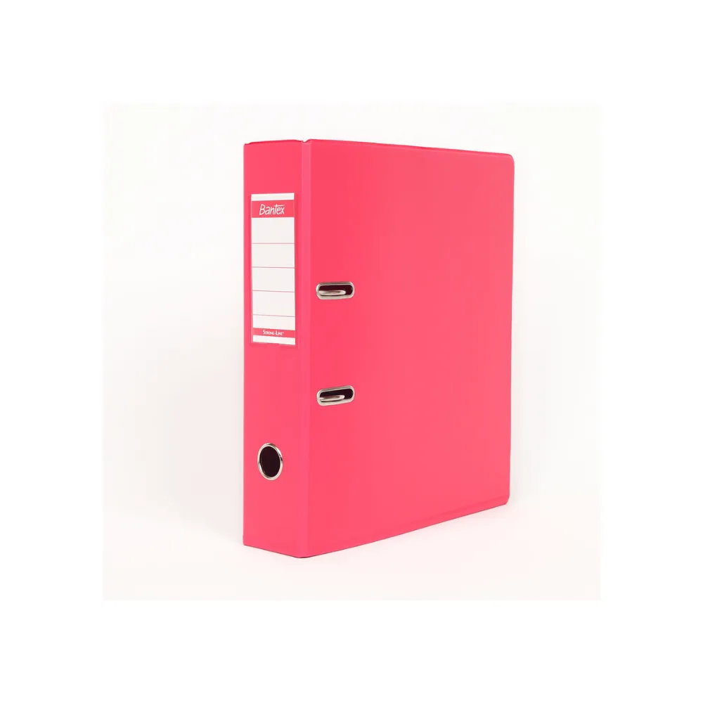 File Lever Arch Pink 1450 70mm - Bantex