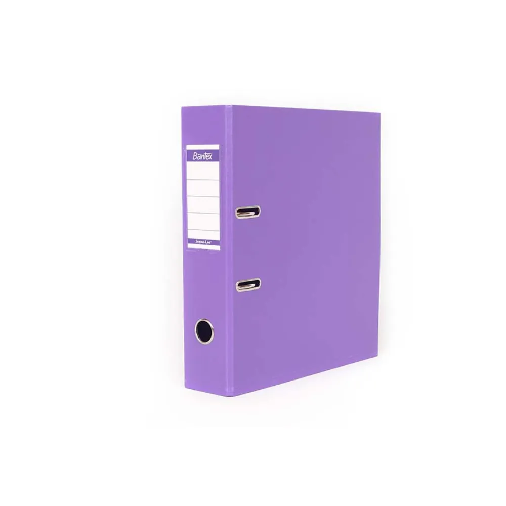 File Lever Arch Lilac 1414 70mm - Bantex