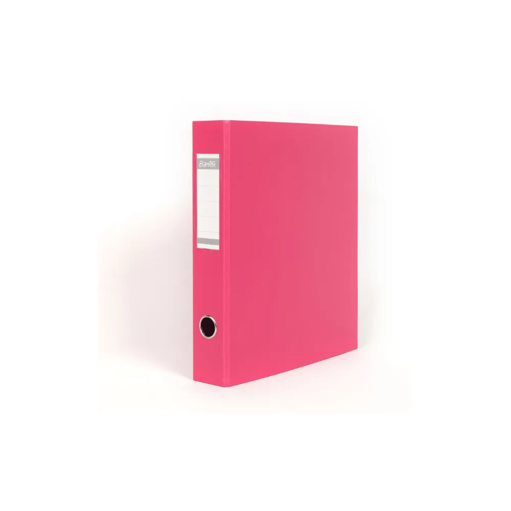 [6001830096038] File Lever Arch 1415 Pink 40mm - Bantex