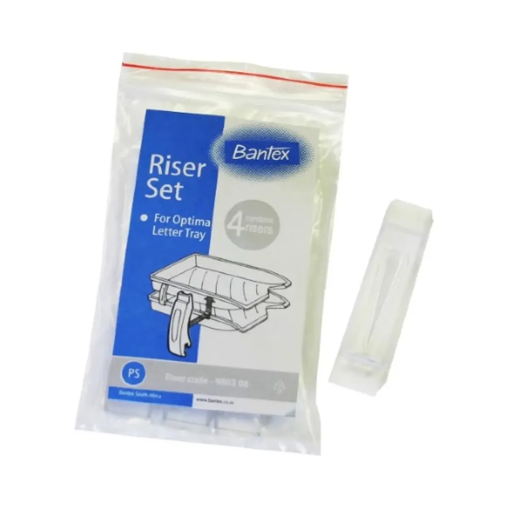 [6001831006784] Letter Tray Riser Leg 8`s Bantex