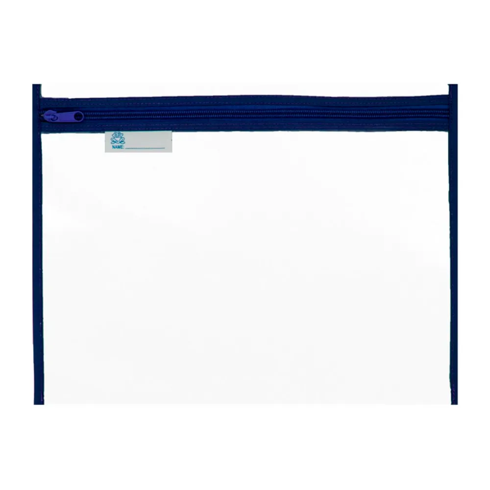 Book Bags - PVC - Blue Treeline