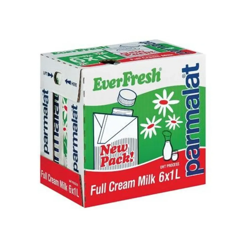 [6002100140598] Parmalat Ever Fresh F/Cream Milk 1lt x 6