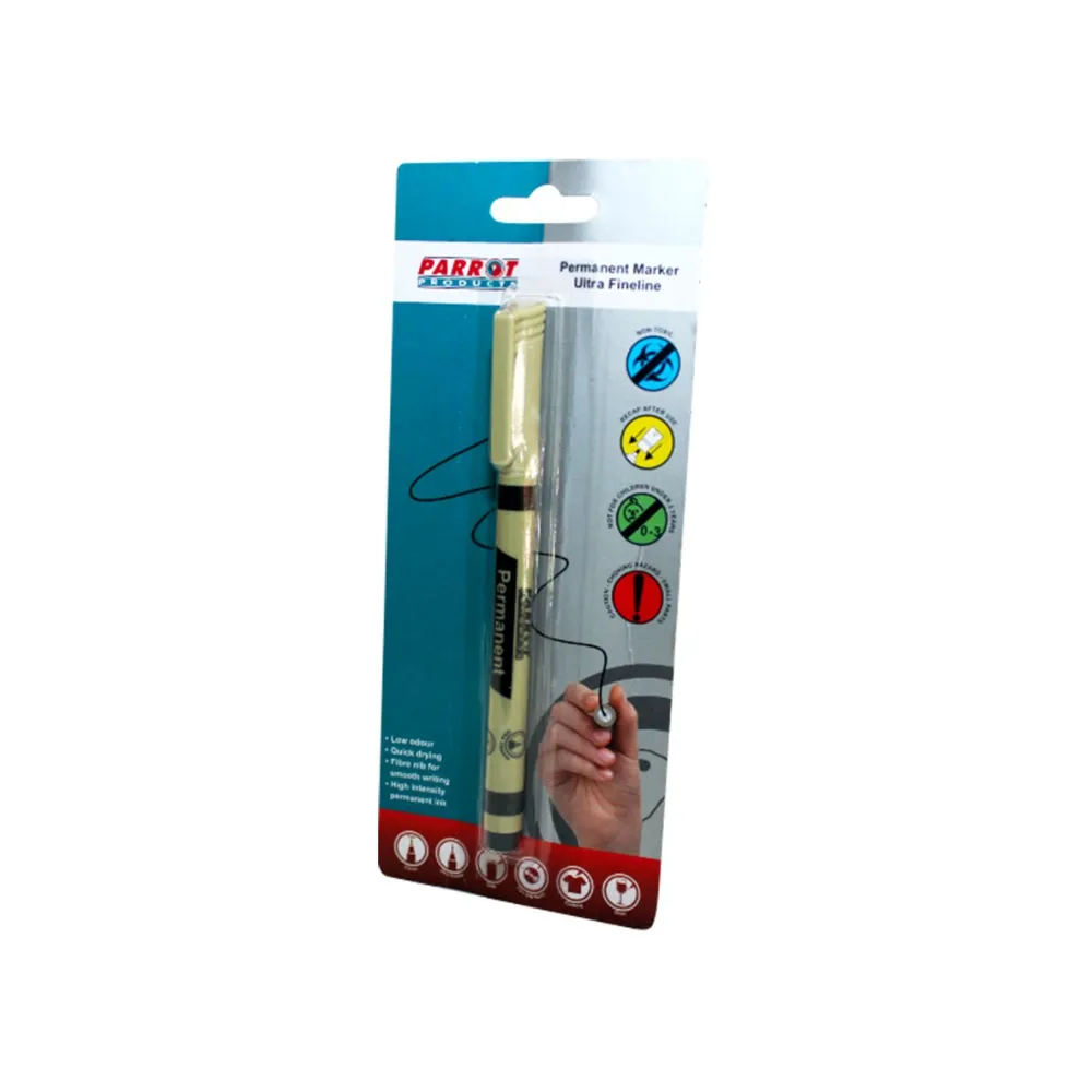 Marker Permanent Ultra Fineline Black - Parrot