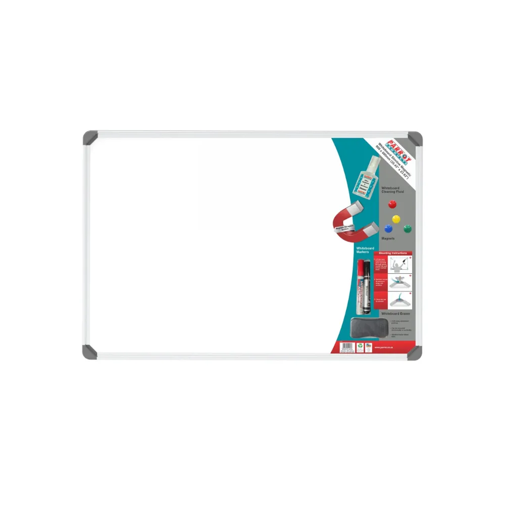 Magnetic White board Slimline 900x600 retail - Parrot