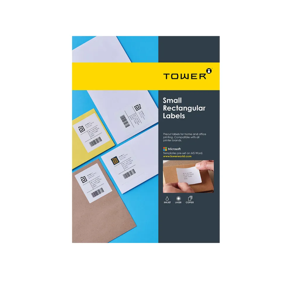 [6002866002734] Label A4 W100 Mailing White - Tower 