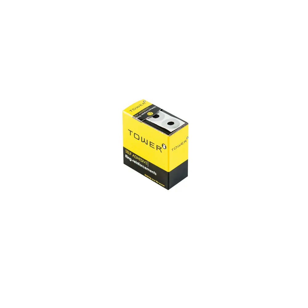 Label Ring Re Inforce Clear PVC - Tower