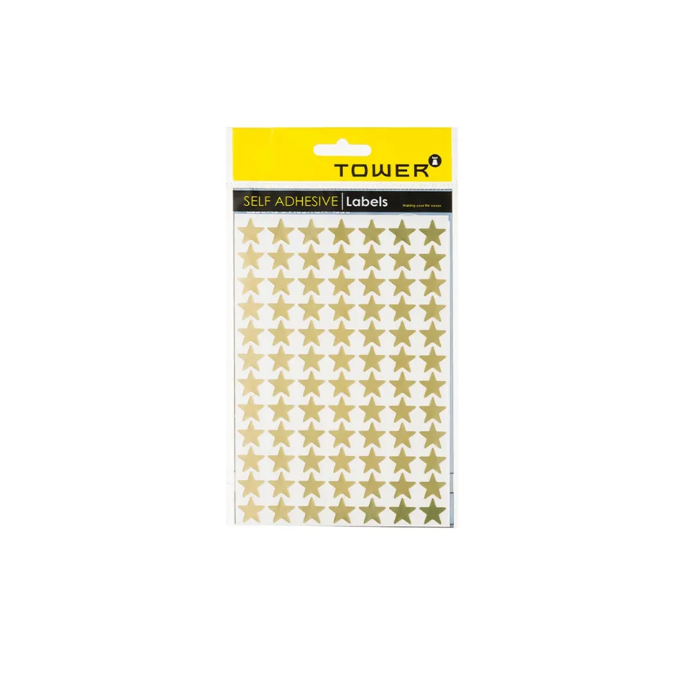 Label Stars Gold - Tower