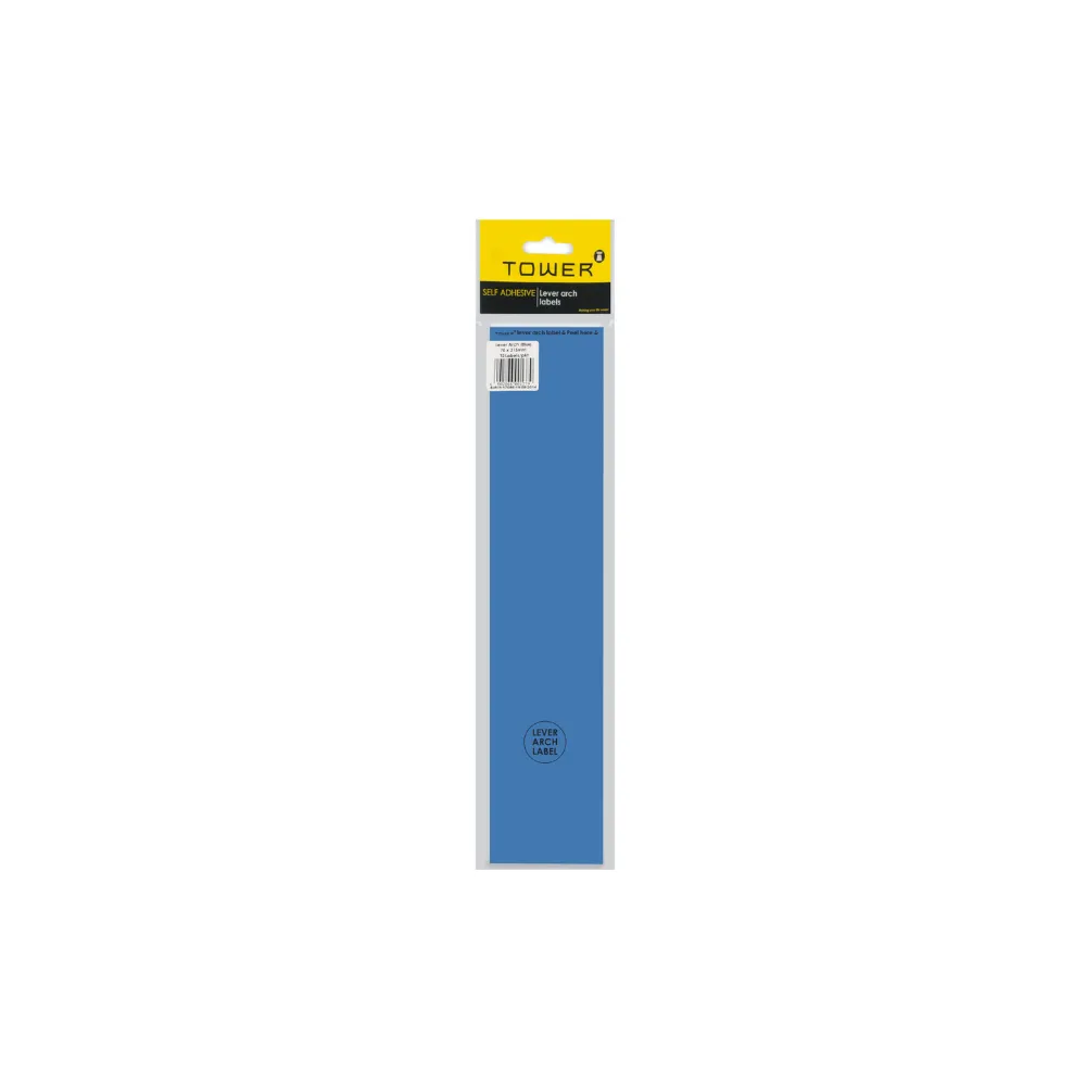Label Lever Arch Blue - Tower 