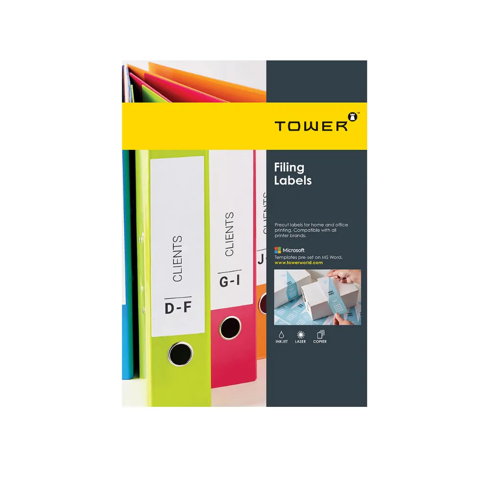 [6002866006428] Label A4 W330 200x60 - Tower 