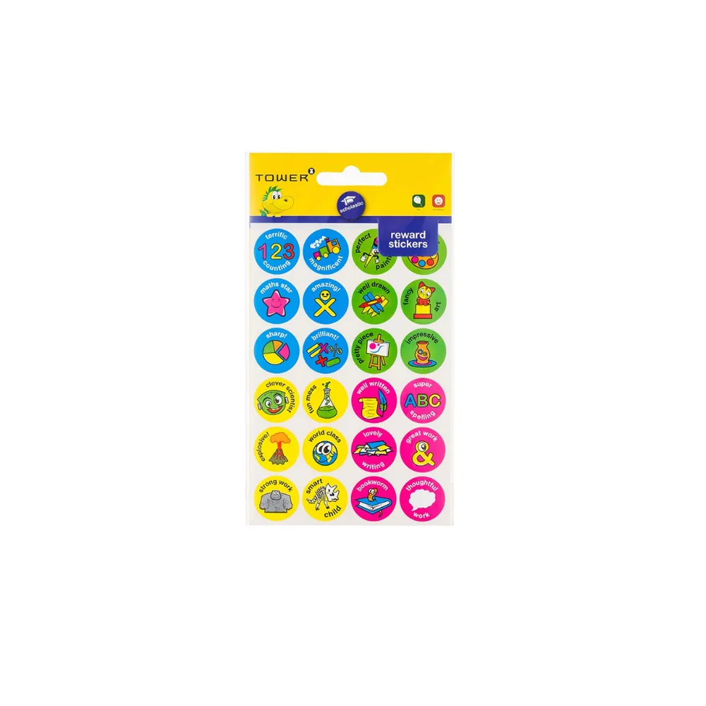 [6002866011149] Labels Teachers English Reward Asst - Tower