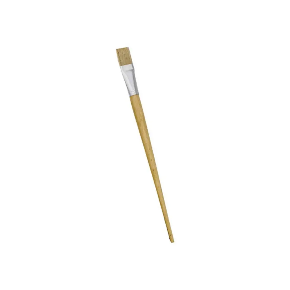 [6003789018239] Paint Brush Flat No.4 - 8mm - Trefoil