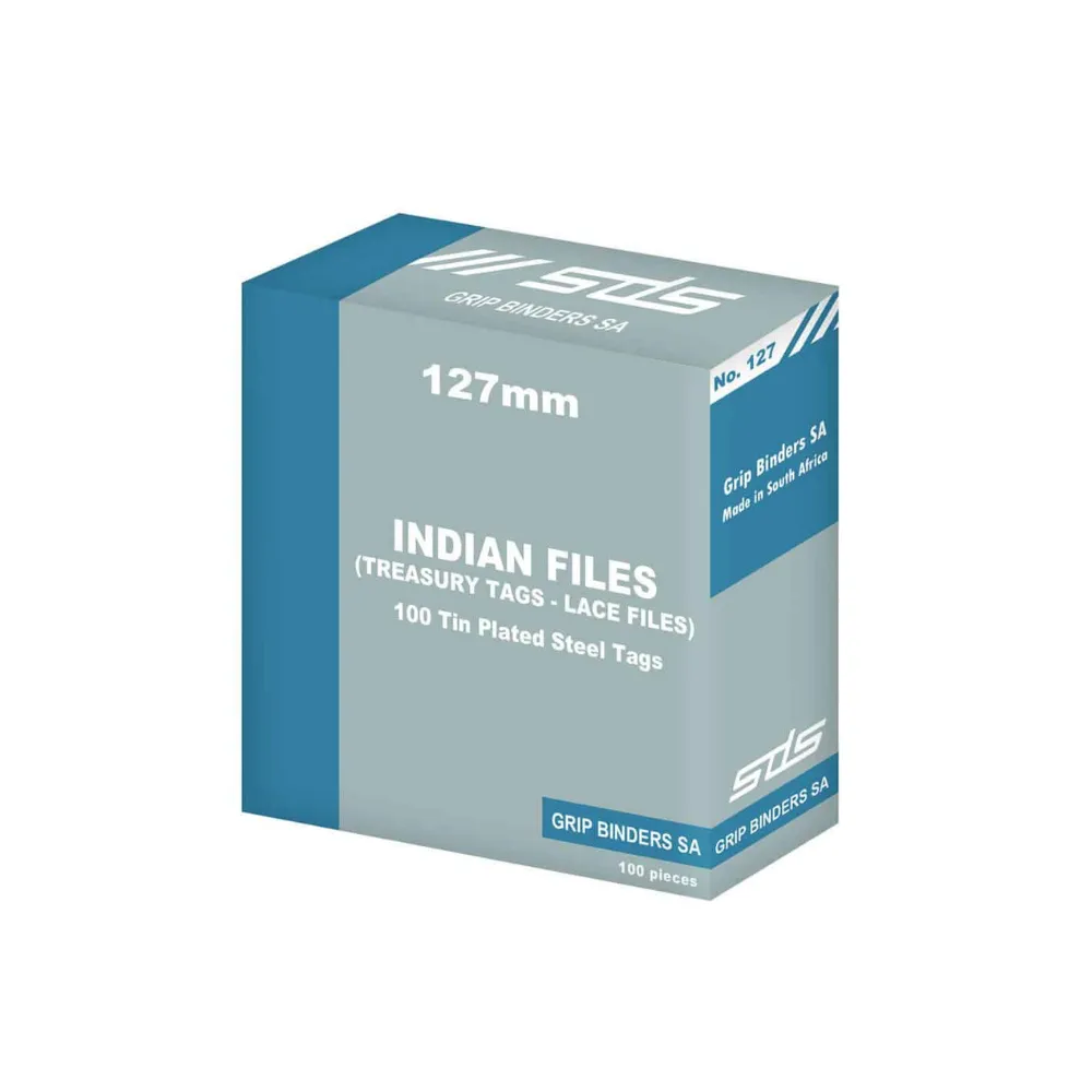 Indian Filing Laces 127mm 100`s - SDS