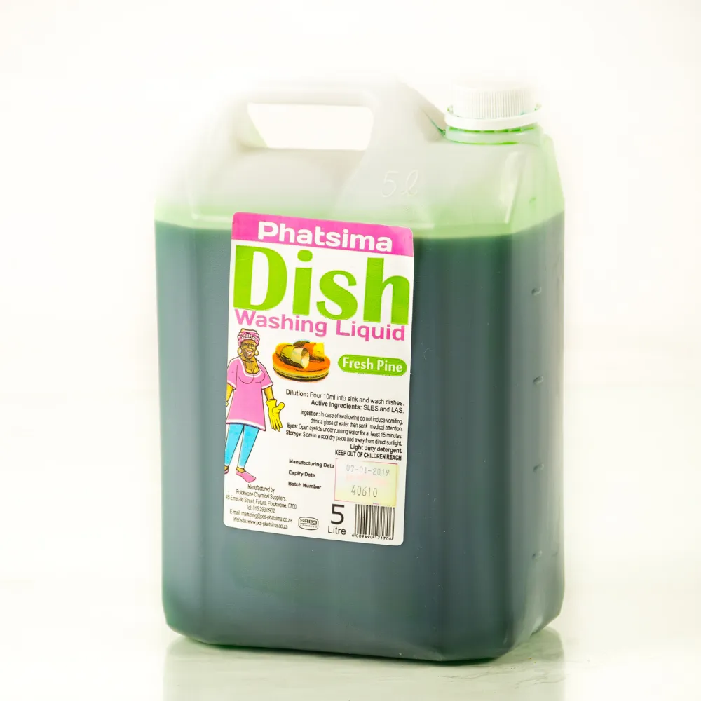 Phatsima 5lt Dish Washing Liquid Fresh Pine