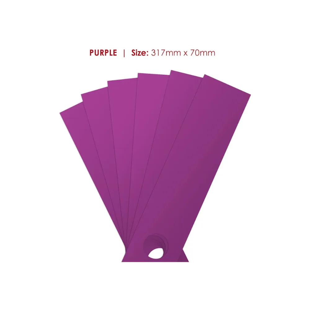Label Lever Arch Purple - Tower