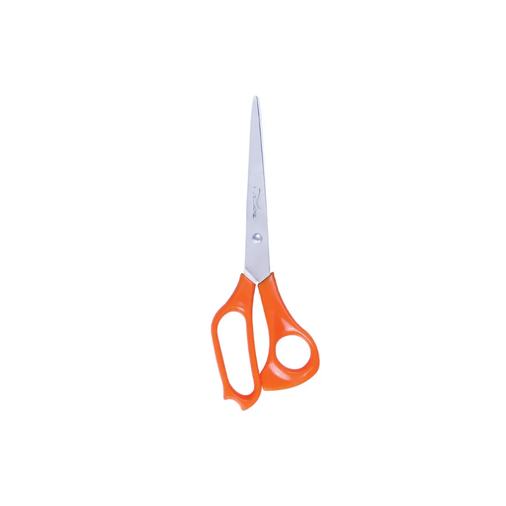 Scissor Orange Handle 210mm - Treeline