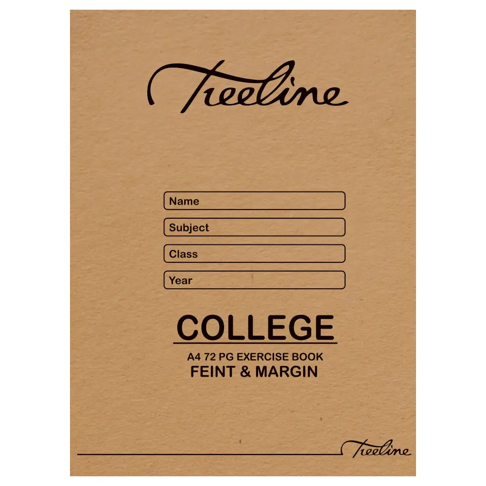 [6007652002066] Book A4 72p F/M - Treeline