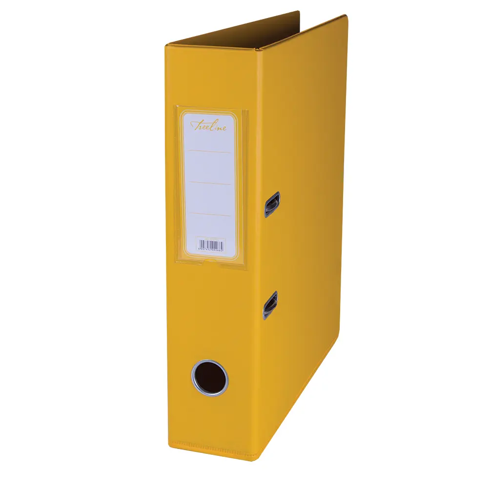 File Lever Arch Yellow PVC-70 - Treeline