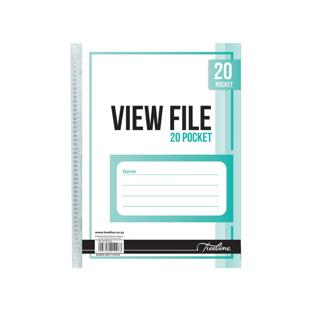 View File A4 20 Pocket - Treeline
