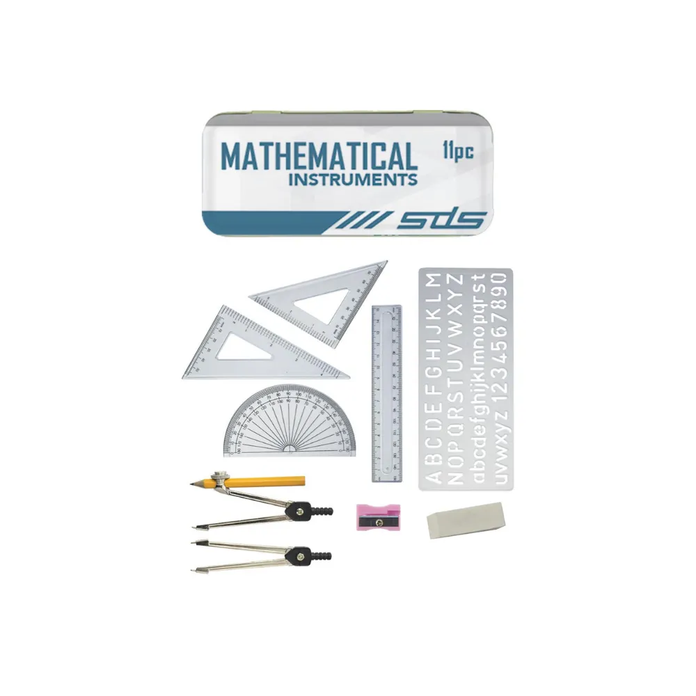 [6007652016353] Math Set 11 Piece - SDS 