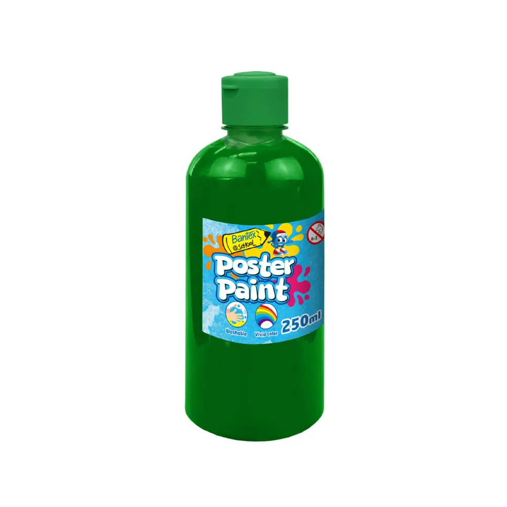 Poster Paint 250ml Green - Bantex