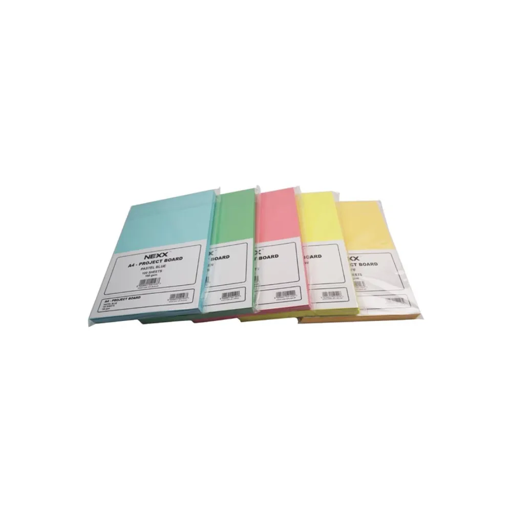 [6007749006038] Board A4 160gsm Pastel Green  - Nexx
