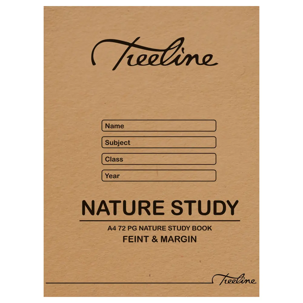 Book A4 72p Nature Study - Treeline