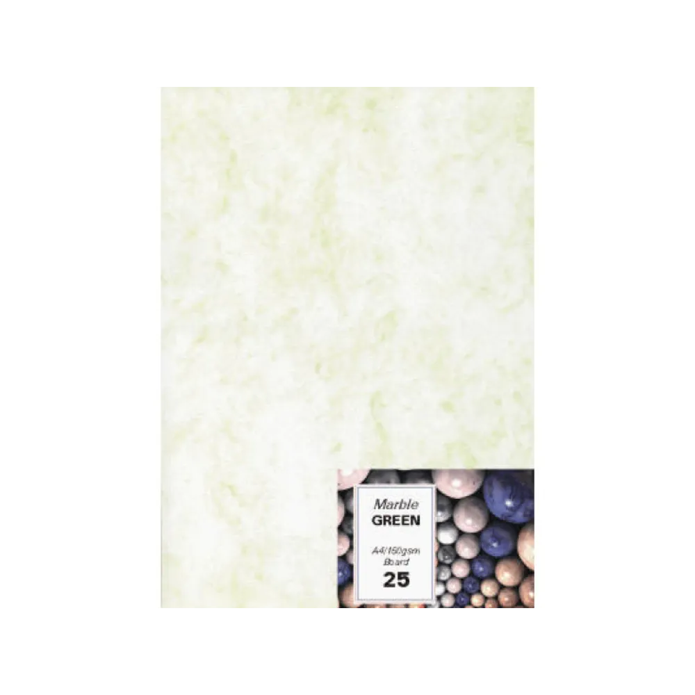 Board Marble A4 Green 100`s - RBE