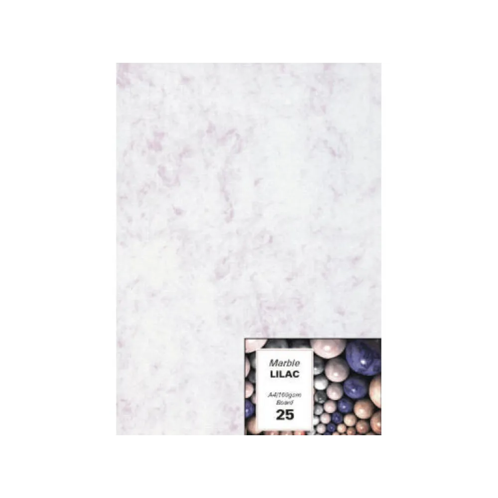 [6008496022999] Board Marble A4 Lilac 100`s - RBE