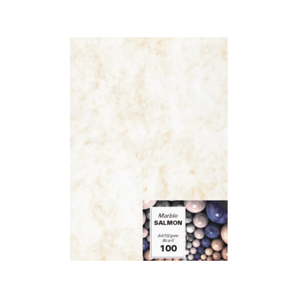 Board Marble A4 Salmon 100`s - RBE