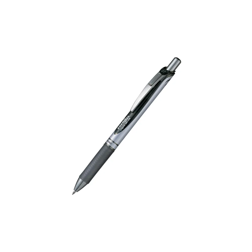 [072512143858] Pen Energel Metal Black 0.5 BL17-A - Pentel 