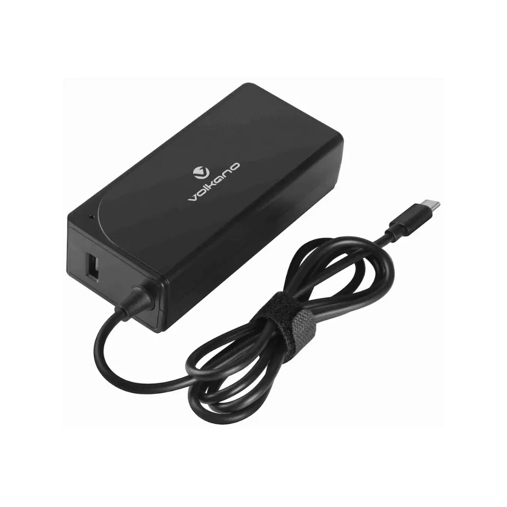 [6009545477852] Laptop Charger Type C Volkano Brio Slim Line 65w