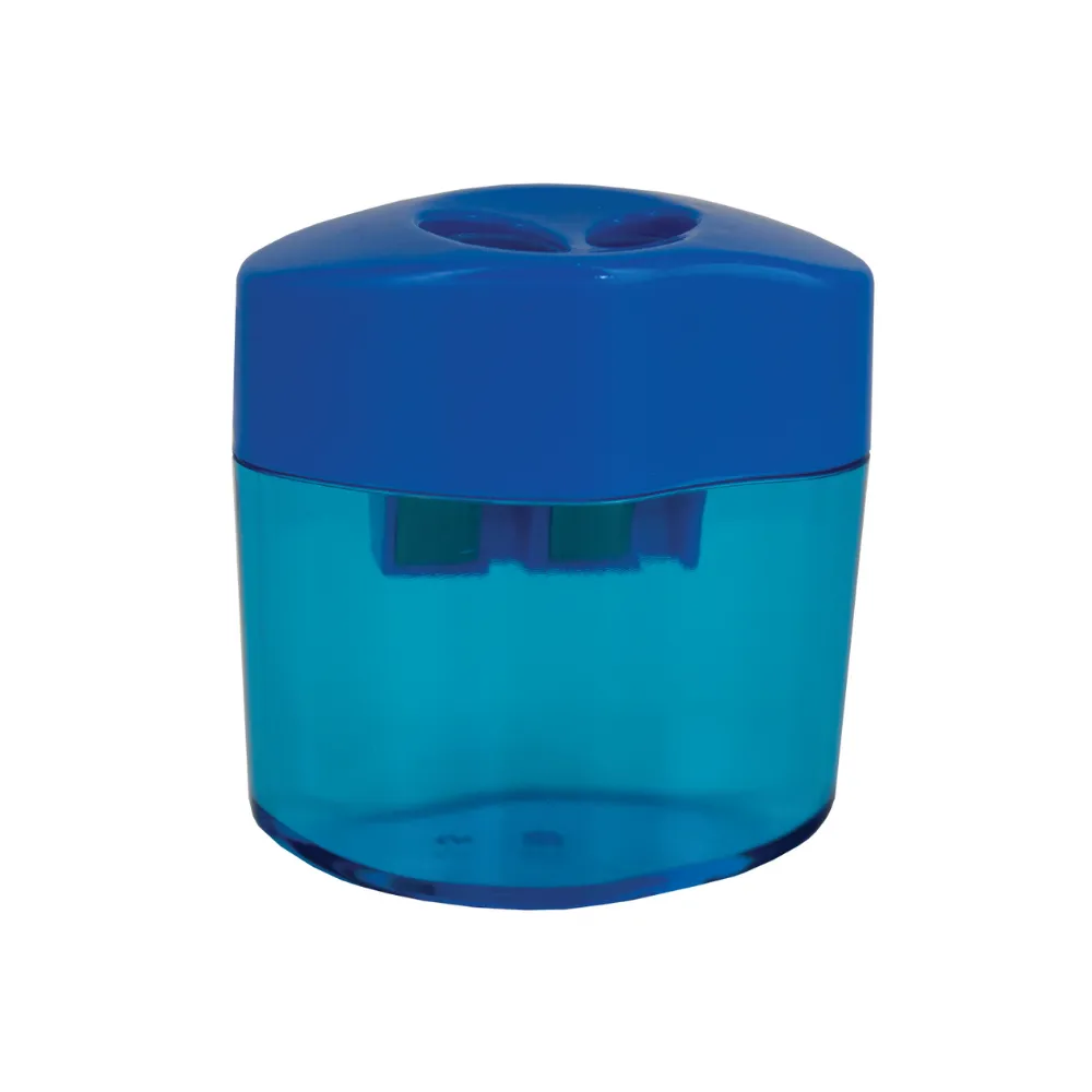 [6009548803177] Sharpener Barrel Two Hole Blue - Treeline 