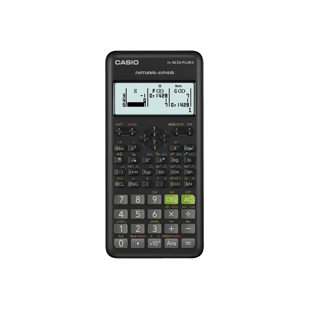 Calculator Casio FX-82ZA plus II Black