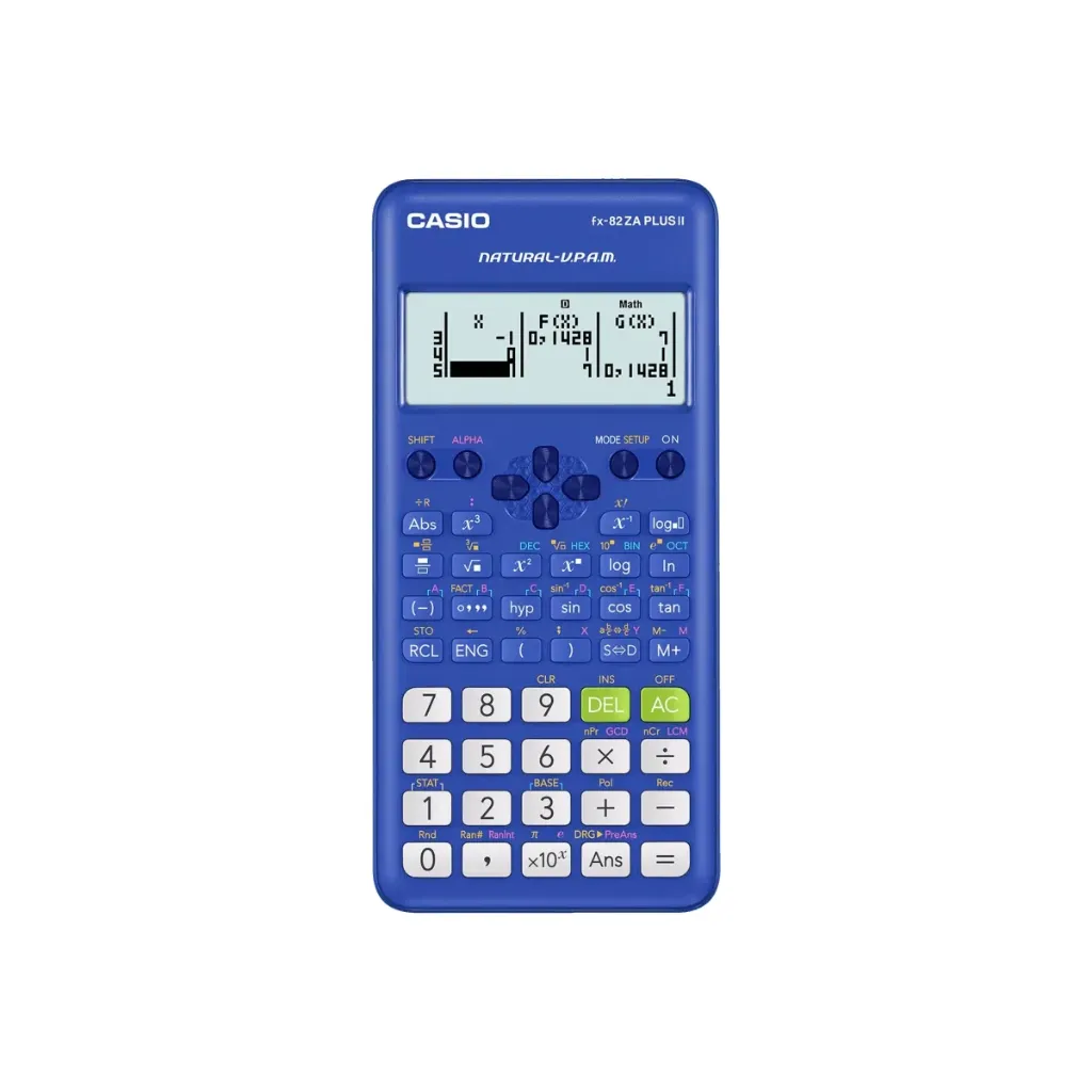 Calculator Casio FX-82ZA Plus II Blue