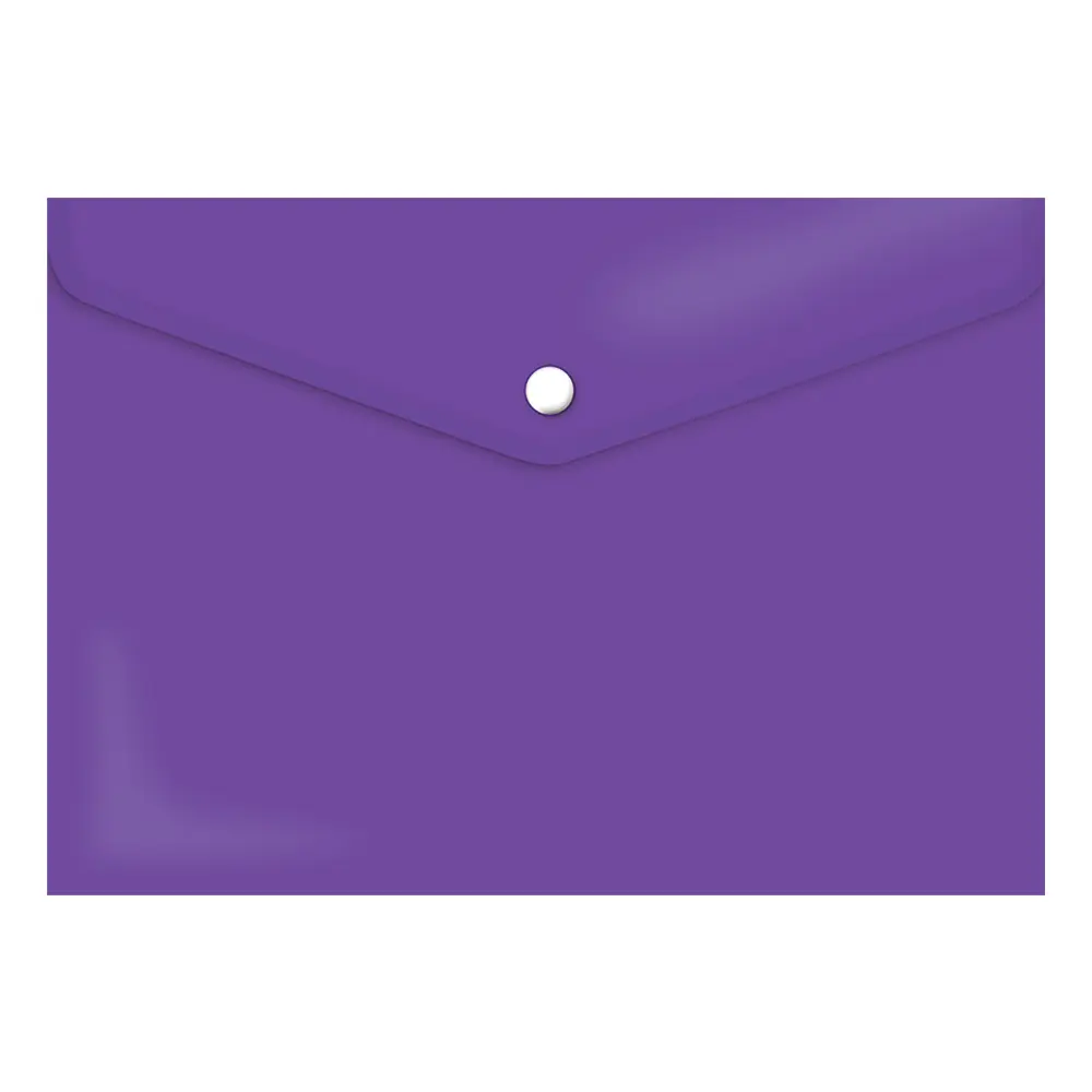 Folder Carry Plastic A4 Electric Purple - Treeline
