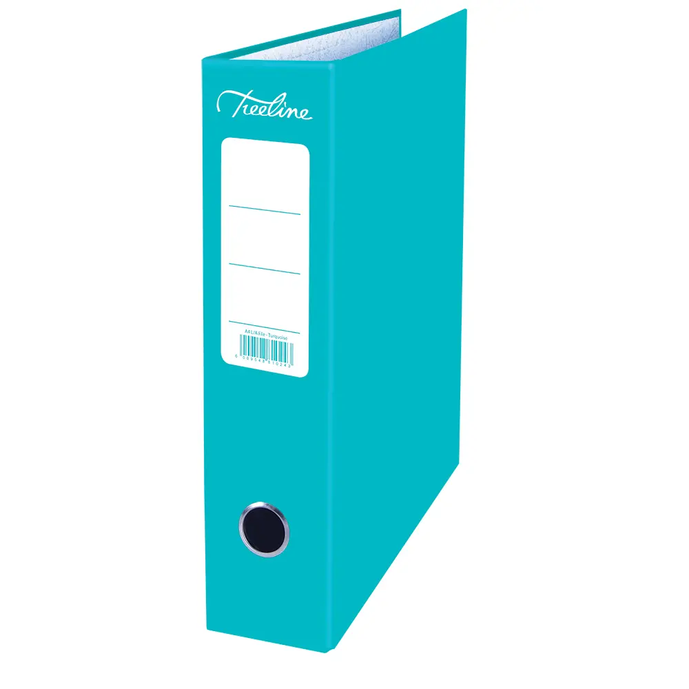 File Lever Arch Turquoise A4 - Treeline 