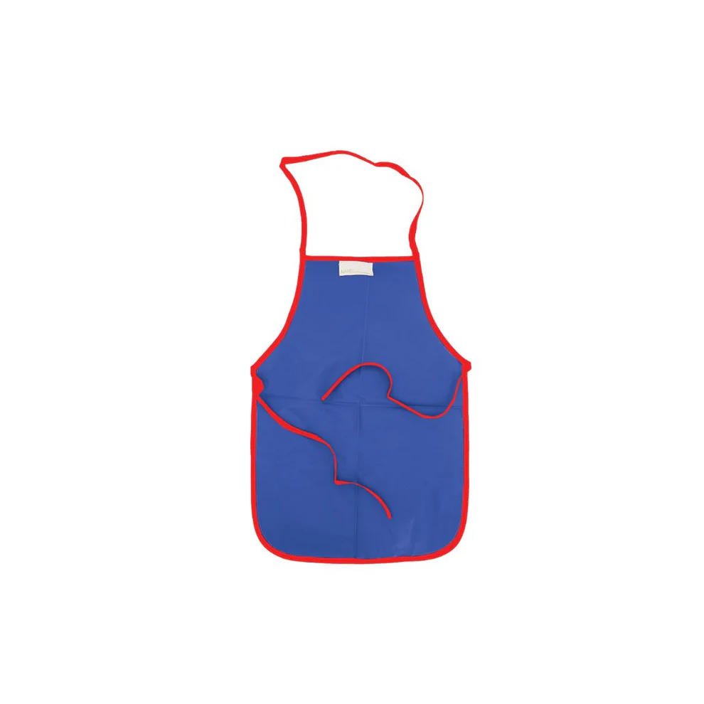 [6009548811172] Apron Kiddies Blue - Treeline 
