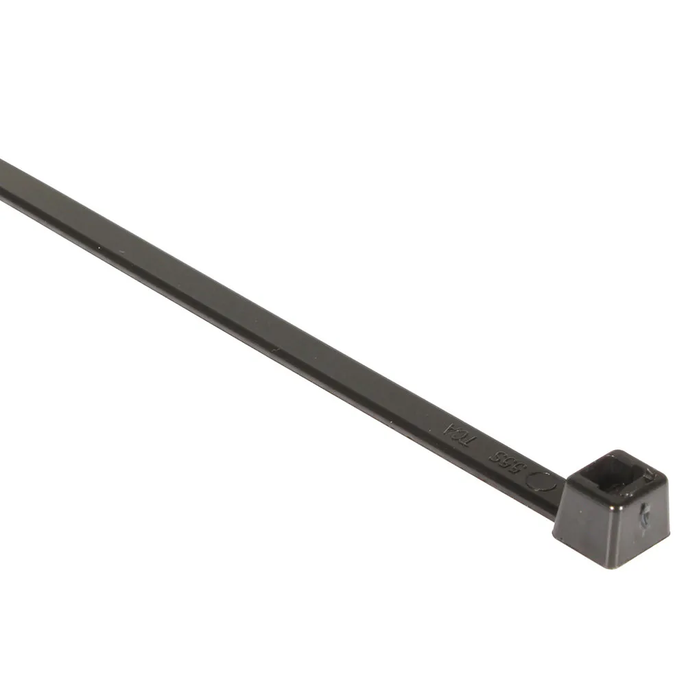 Cable Ties Eurolux 300mm x 4.8mm Blk
