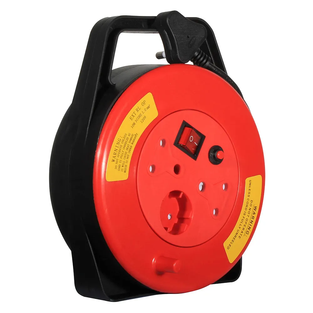 Closed Extenstion Cable Reel 10m 1.00mm