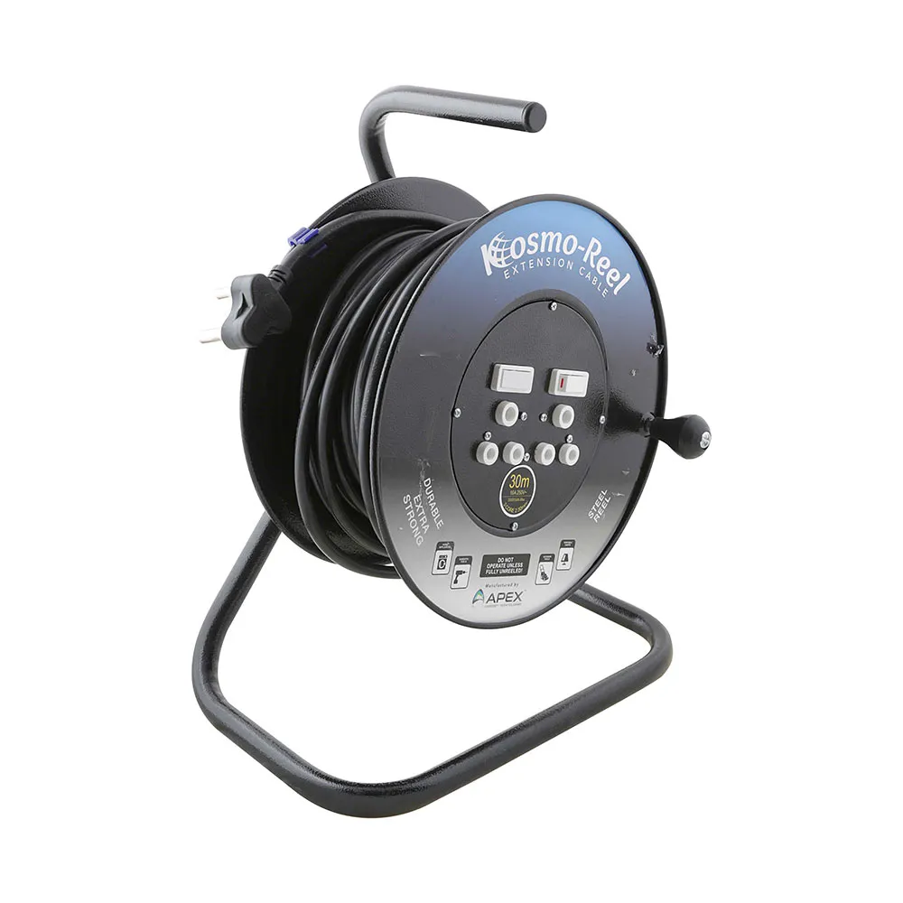 Extension 2.5mm Steel Reel Double Socket