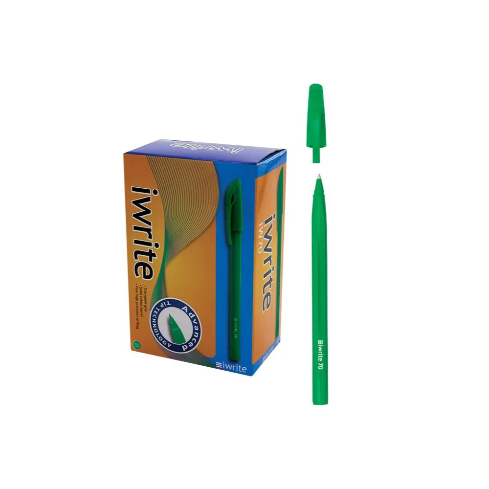 [6009548812940] Pen Gel 490-G Green - Iwrite 