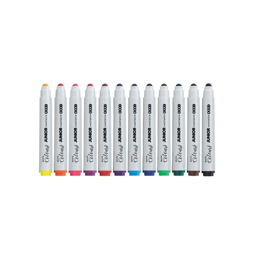 [6009548823038] Koki`s Junior Washable 12`s - iWrite