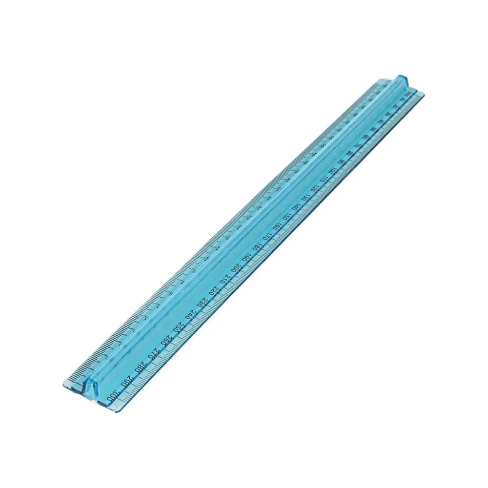 Ruler 30cm Finger Grip - Marlin