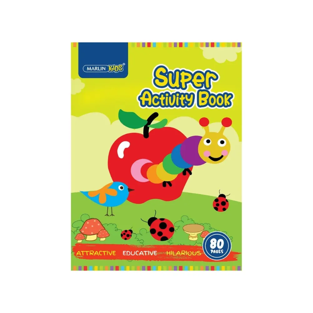 Book Colouring Super Activity 80p - Marlin